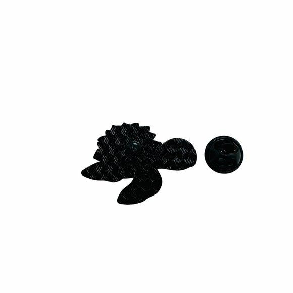 🤩Cute Turtle enamel pin with lotus flower Design - Green Turtle Metal Brooch🤩 - Picture 5 of 6